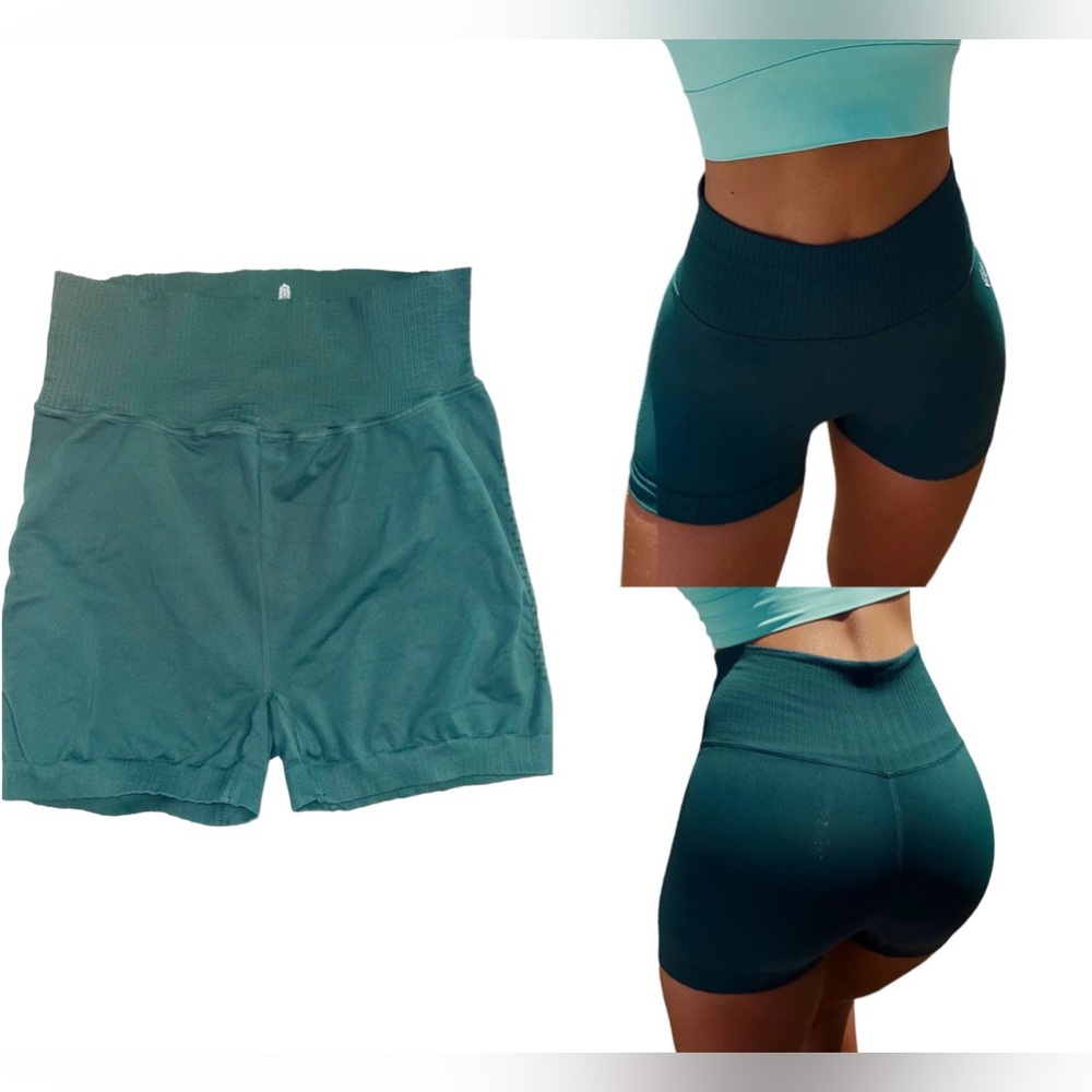 FP MOVEMENT Free People Good Karma Running Shorts in Alpine Trail XL NWOT